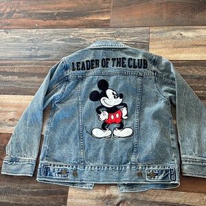 Boys Disney leader of the club Jean jacket- Mickey Mouse